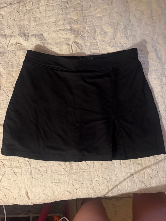 Urban Outfitters Dresses & Skirts - Urban Outfitters Black Mini Skirt with Front Slit